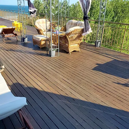 Sea View Luxury Penthouse Lägenhet Slăntjev Brjag